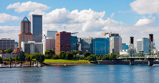 portland skyline